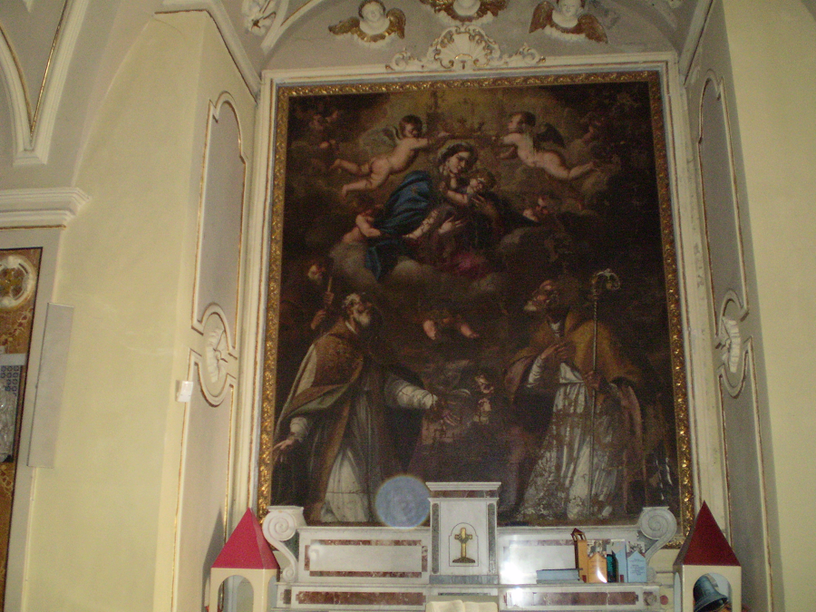 Trittico della Madonna del Carmine si trova nella Chiesa di S.Nicola
